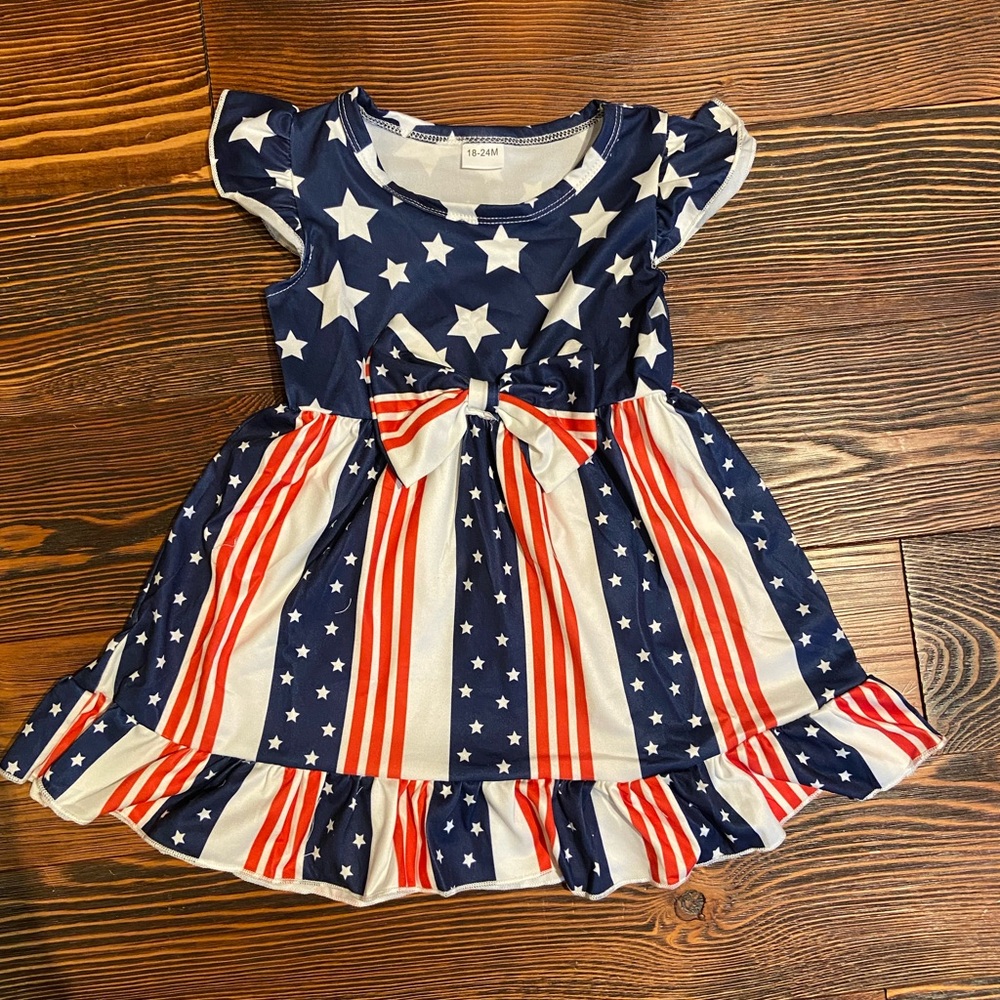Baby Girl Fourth of July